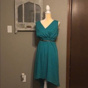 EUC Lane Bryant green dress 14/16w